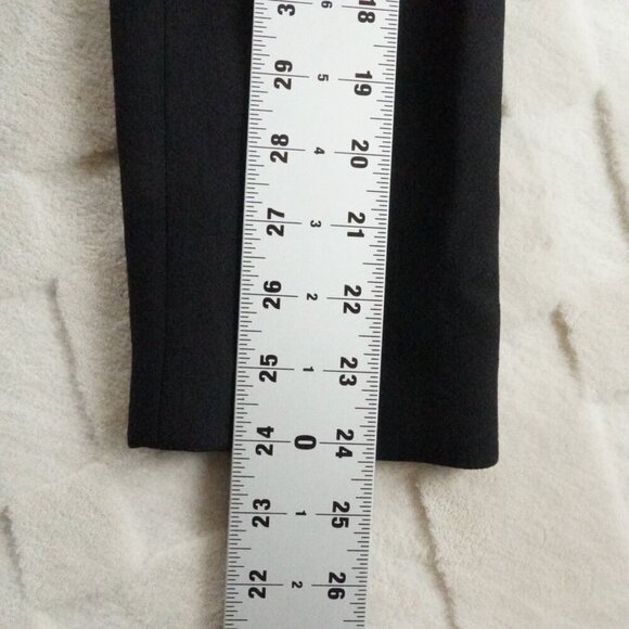 charles chang lima Double Breasted Blazer Jacket Womens 10 Black Wool Blend - Picture 9 of 12